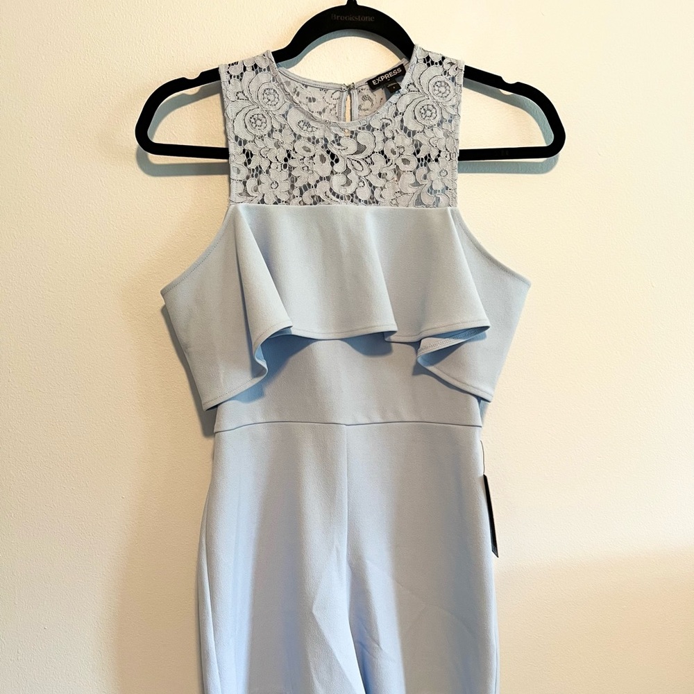 Express Light Blue Romper/Jumpsuit